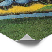 Gris - Landschaft und Häuser auf Ceret Poster (Ecke)