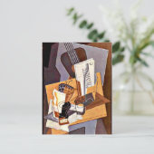 Gris - Musikbuch Postkarte (Stehend Vorderseite)