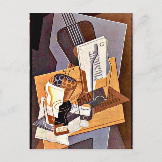 Gris - Musikbuch Postkarte (Vorderseite)