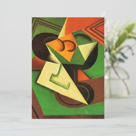 Gris - Obstschale und Obst Karte (Stehend Vorderseite)