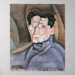 Gris - Portrait von Maurice Raynal 1912 Poster