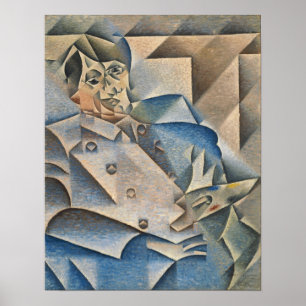 Gris - Porträt von Pablo 1912 Poster