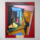 Gris - Stillleben mit einem Gedicht Poster (Vorne)