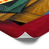 Gris - Stillleben mit einem Gedicht Poster (Ecke)