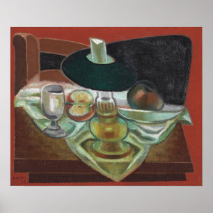 Gris - Unter der Lampe 1925 Poster