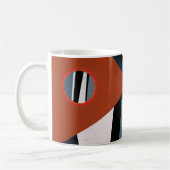 Gris von Kandinsky Abstrakte Malerei Moderne Kunst Kaffeetasse (Links)