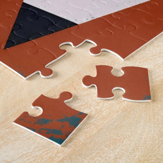 Gris von Kandinsky Abstrakte Malerei Moderne Kunst Puzzle (Seite)