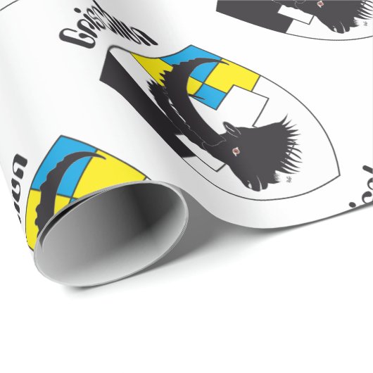 Grischun Svizra Geschenkpapier (Rolleneckpunkt)