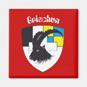 Grischun Svizra Magnet (Vorne)
