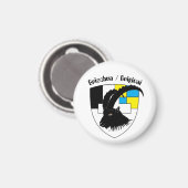 Grischun Svizra Magnet (Vorderseite/Rückseite)