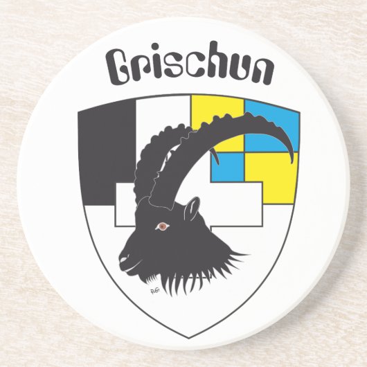 Grischun Svizra Untersetzer (Vorne)