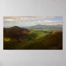 Grisedale Pike and Skiddaw Poster
