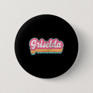 Griselda Vorname Girl Vintag 70er 80er Personali Button