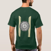 Griso 8V Grün Se Tenni inspirierte Shirt (hinteren (Rückseite)