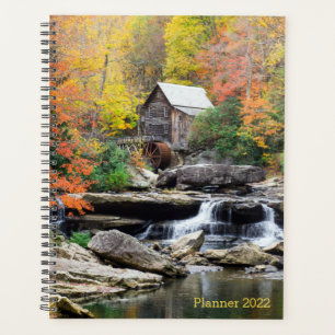 Grist Mill am Glade Creek Landschaftlich West Virg Planer
