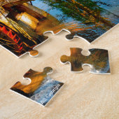 Grist Mill Georgia. Puzzle (Seite)