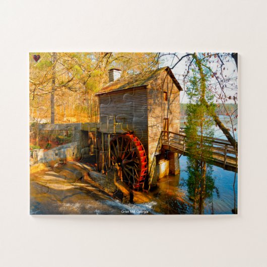 Grist Mill Georgia. Puzzle (Horizontal)