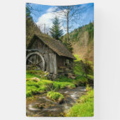 Grist Mill im Schwarzwald Banner (Vertikal)