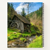 Grist Mill im Schwarzwald Notizblock (Rückseite)