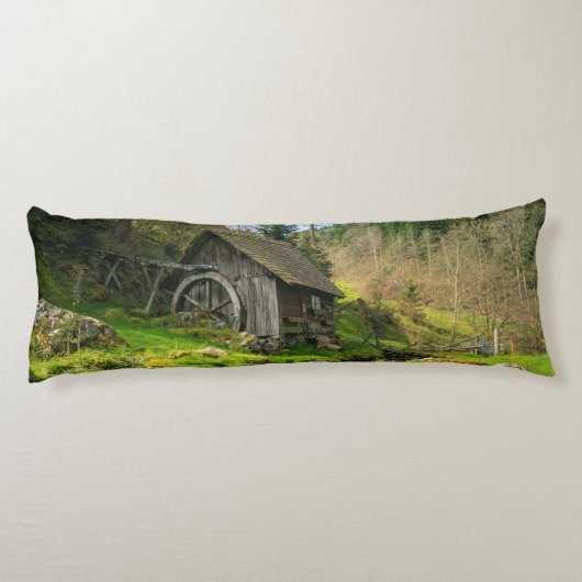 Grist Mill im Schwarzwald Seitenschläferkissen (Rückseite)