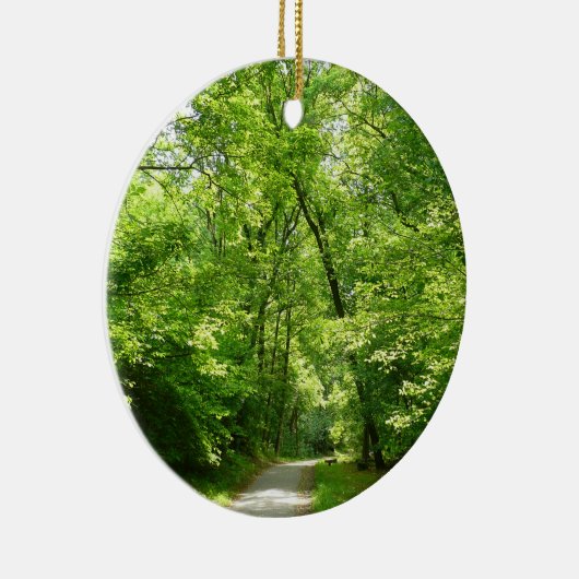 Grist Mill Trail I Keramikornament (Rechts)