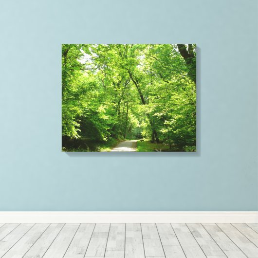 Grist Mill Trail I Leinwanddruck (Insitu (Holzboden))