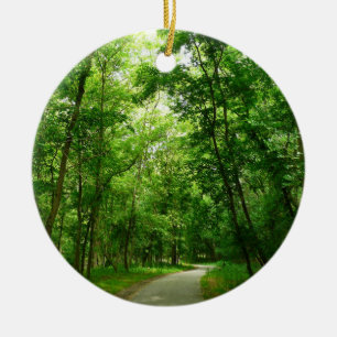 Grist Mill Trail II Keramikornament