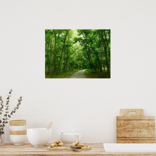 Grist Mill Trail II Poster (Küche)