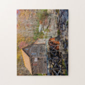 Grist Mill Virginia. Puzzle (Vertikal)