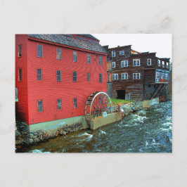 Gristmill, Littleton, NH: Postcard Postkarte