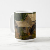 Gristmill, von Gary Poling Coffee Tasse (Vorderseite Links)