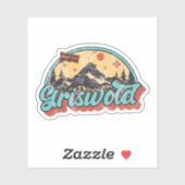 Griswold, Connecticut Aufkleber (Blatt)