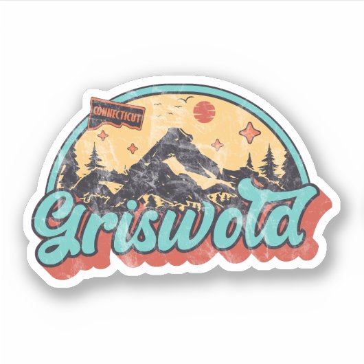 Griswold, Connecticut Aufkleber (Vorderseite)