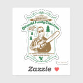 Griswold Family Christmas Chainsaw Graphic Aufkleber (Blatt)