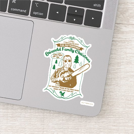 Griswold Family Christmas Chainsaw Graphic Aufkleber (Detail)