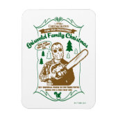 Griswold Family Christmas Chainsaw Graphic Magnet (Vertikal)