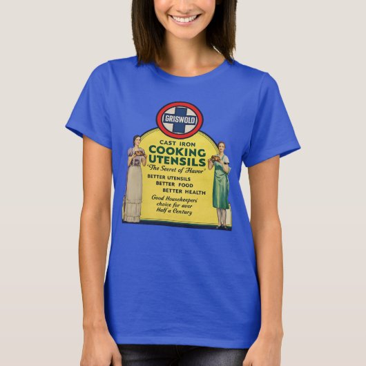 Griswold Gusseisen Pfanne T-Shirt (Vorderseite)