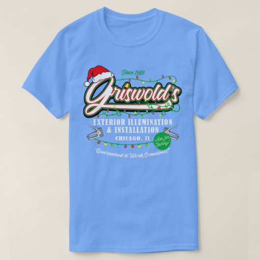 Griswold Illumination Christmas Vacation 89 Dks T-Shirt (Design vorne)