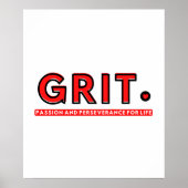 GRIT - Leidenschaft und Ausdauer für das Leben Poster (Vorne)