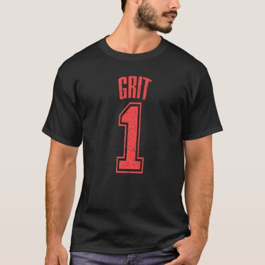 Grit Supporter Nummer 1 Großer Lüfter T-Shirt (Vorderseite)