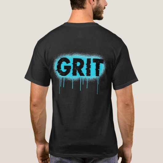 GRITBLUEPRINT Urban Resilience Unleashed T-Shirt (Rückseite)