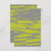 Gritty and Edgy Blank Einladungskarte Einladung (Vorne/Hinten)