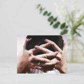 Gritty Angst Postkarte (Stehend Vorderseite)