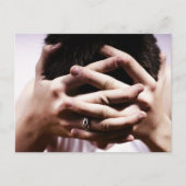 Gritty Angst Postkarte (Vorderseite)