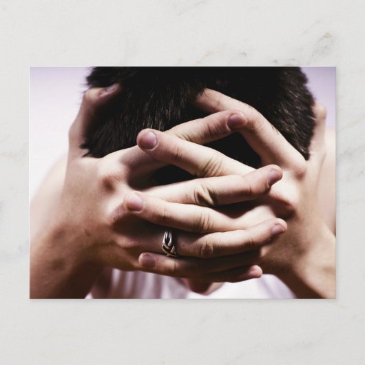 Gritty Angst Postkarte (Vorderseite)