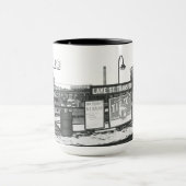 GRITTY CHICAGO LAKE STREET U-BAHNPLATTFORM 1950ER TASSE (Zentrum)