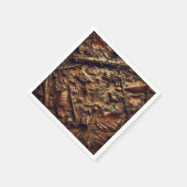 Gritty Fall Leafy Forest Floor Découpage Napkins Serviette (Ecke)