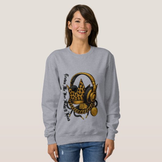 Gritty Glam Hoodie | (Vorne ganz)