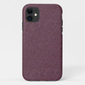 Gritty Glittery Dark Lila Case-Mate iPhone Case (Rückseite)