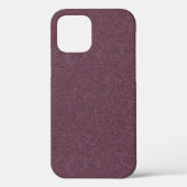 Gritty Glittery Dark Lila Case-Mate iPhone Case (Rückseite)
